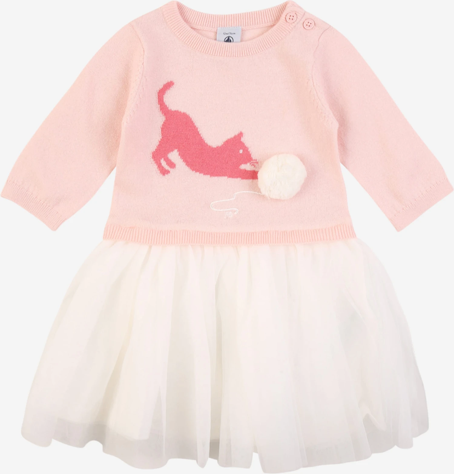 PETIT BATEAU Robes Robe Enfants Rose / Rose 3 PETIT BATEAU Robes Robe Enfants Rose / Rose