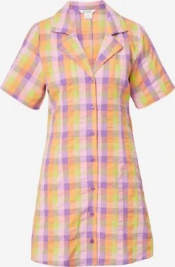 Monki Robes Fluides Robe-chemise Femme Violet