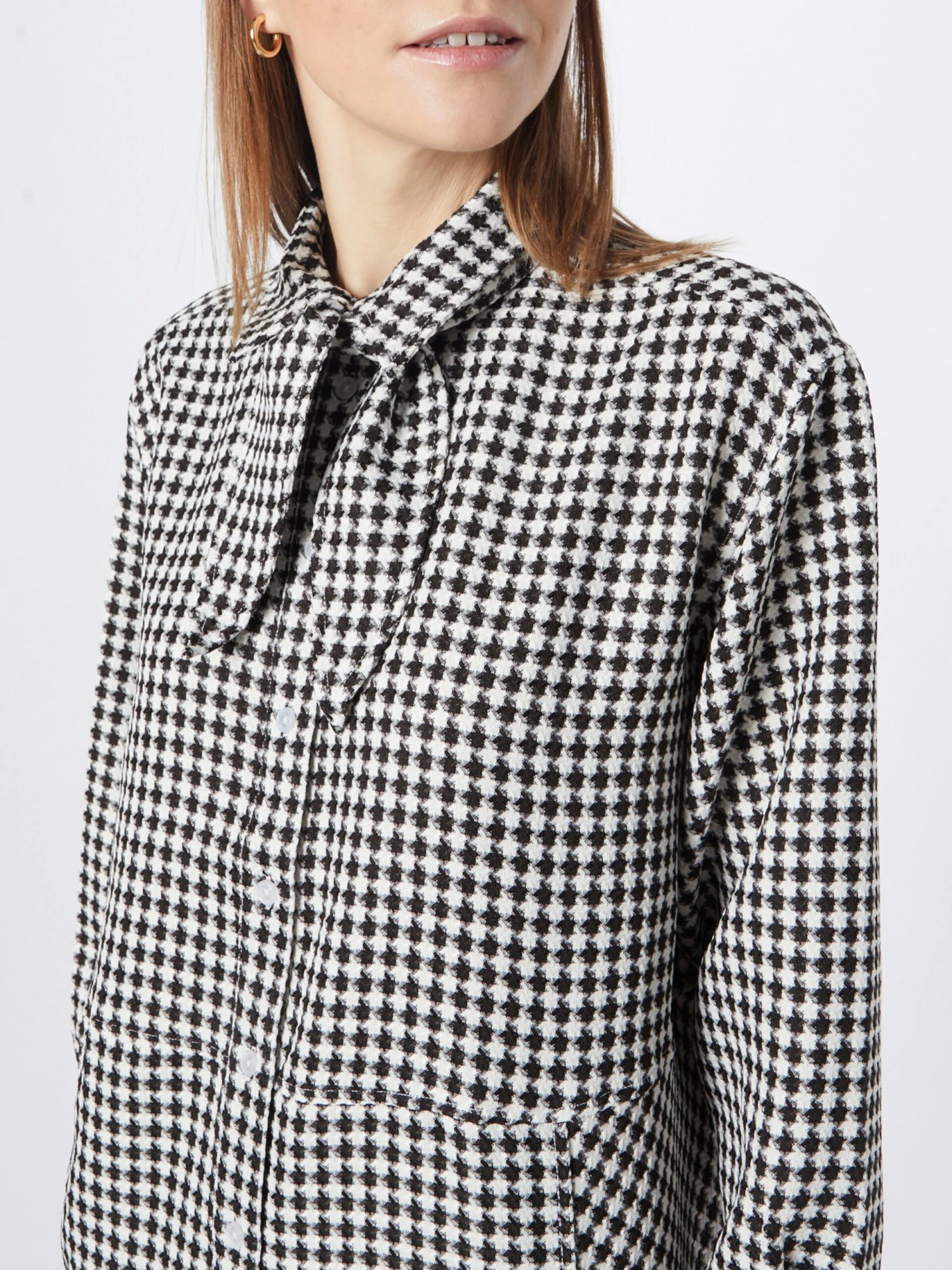 Robes Fluides Robe-chemise Claudia Femme Noir 4 Robes Fluides Robe-chemise Claudia Femme Noir – Image 2