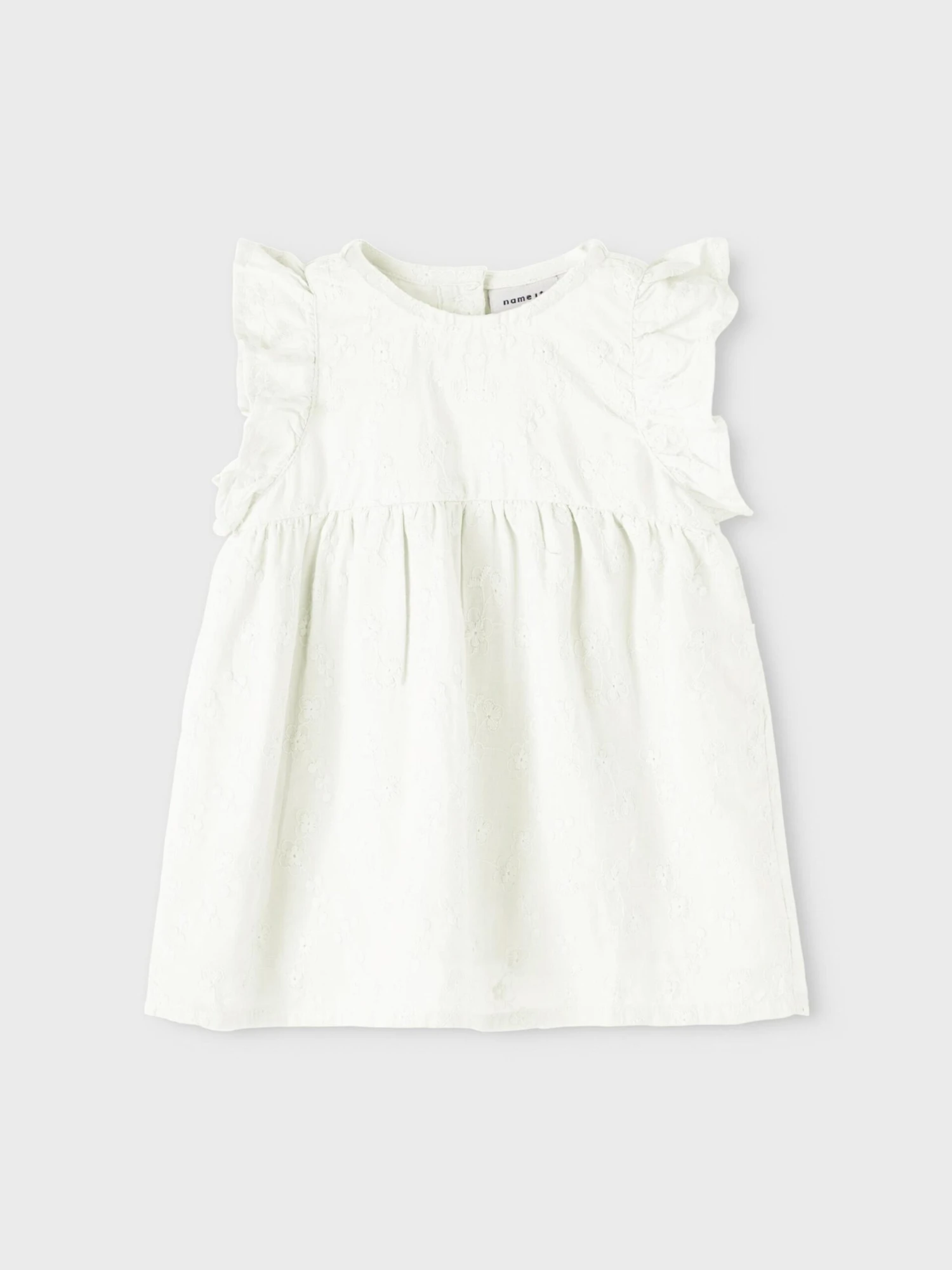 NAME IT Robes Et Jupes Robe Spencer Enfants Blanc 5 NAME IT Robes Et Jupes Robe Spencer Enfants Blanc – Image 3
