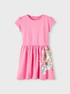NAME IT Robes Robe Malini Enfants Rose Clair -Joli Mode Soldes Magasin 833f551bd40cb935929908a5fb80a9af