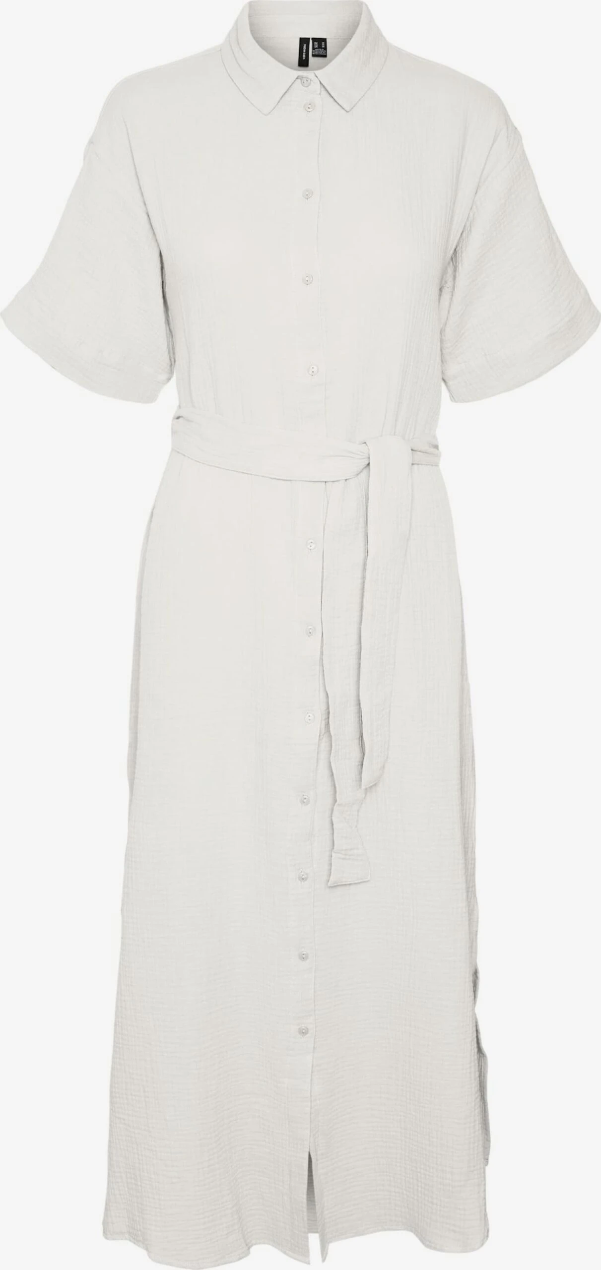 Vero Moda Robes Fluides Robe-chemise NATALI Femme Blanc Cassé 3 Vero Moda Robes Fluides Robe-chemise NATALI Femme Blanc Cassé