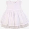 PETIT BATEAU Robes Robe ROBE Enfants Blanc -Joli Mode Soldes Magasin 86f8143dc15dc6e0967ab71f5336468b