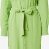 Marella Robes Fluides Robe-chemise OPORTO Femme Vert Clair -Joli Mode Soldes Magasin 87a9115bc88c267a682d08d8678bb695