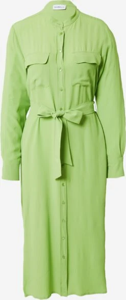 Marella Robes Fluides Robe-chemise OPORTO Femme Vert Clair