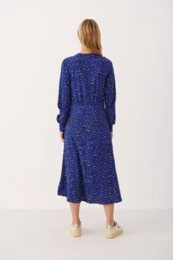 Part Two Robes Fluides Robe-chemise Viona Femme Azur -Joli Mode Soldes Magasin 881f1798e380ddf33936bb3877cbc38d