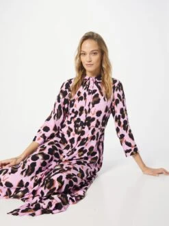 Y.A.S Robes Fluides Robe-chemise SAVANNA Femme Orchidée