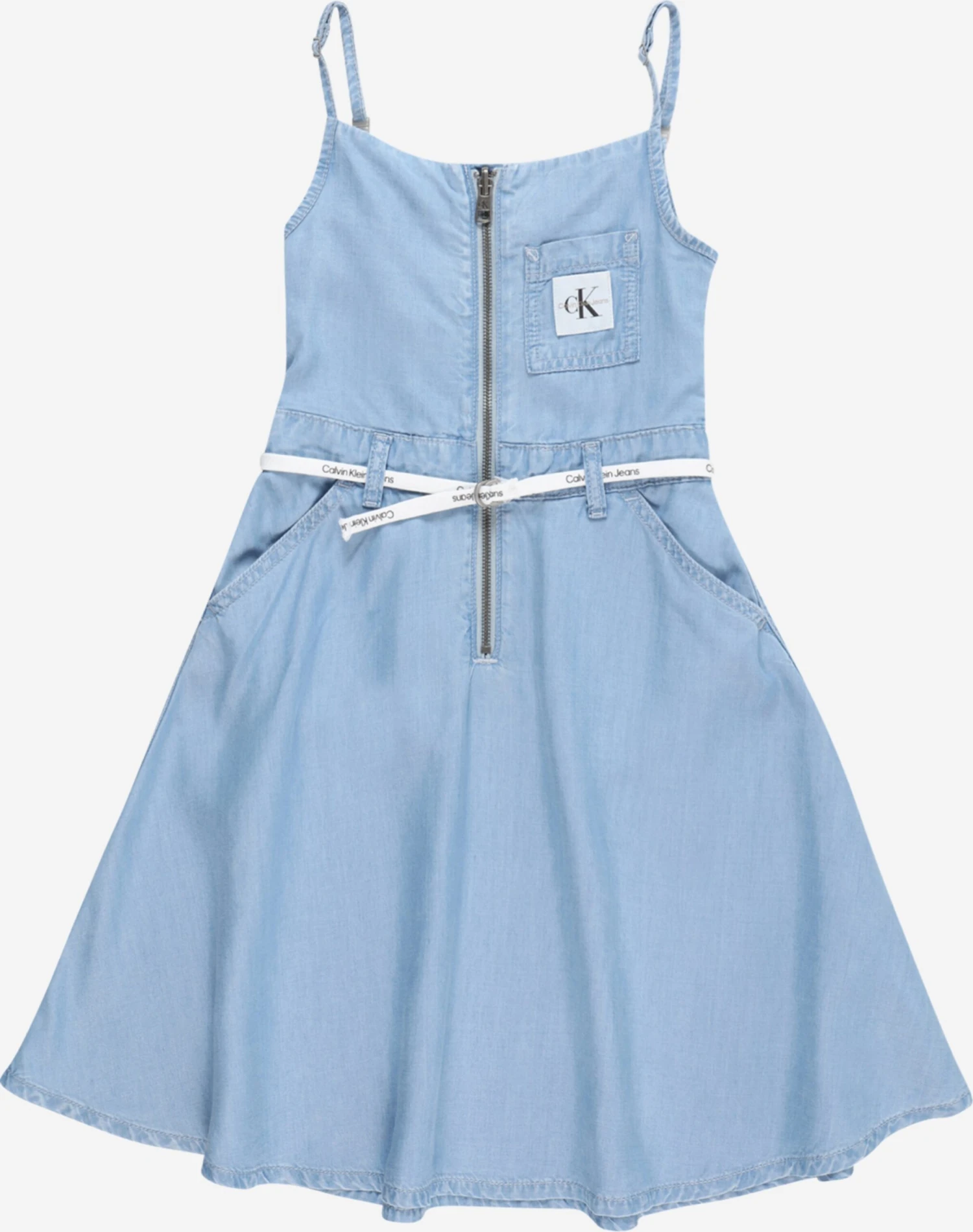 Calvin Klein Robes Robe Strappy Enfants Bleu 3 Calvin Klein Robes Robe Strappy Enfants Bleu