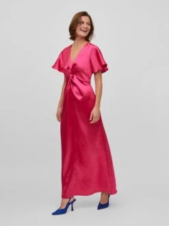 Vila Robes De Soirée Robe De Soirée Sittas Femme Framboise -Joli Mode Soldes Magasin 8f979c95f34cb6ae62644cdffbe3c1b1