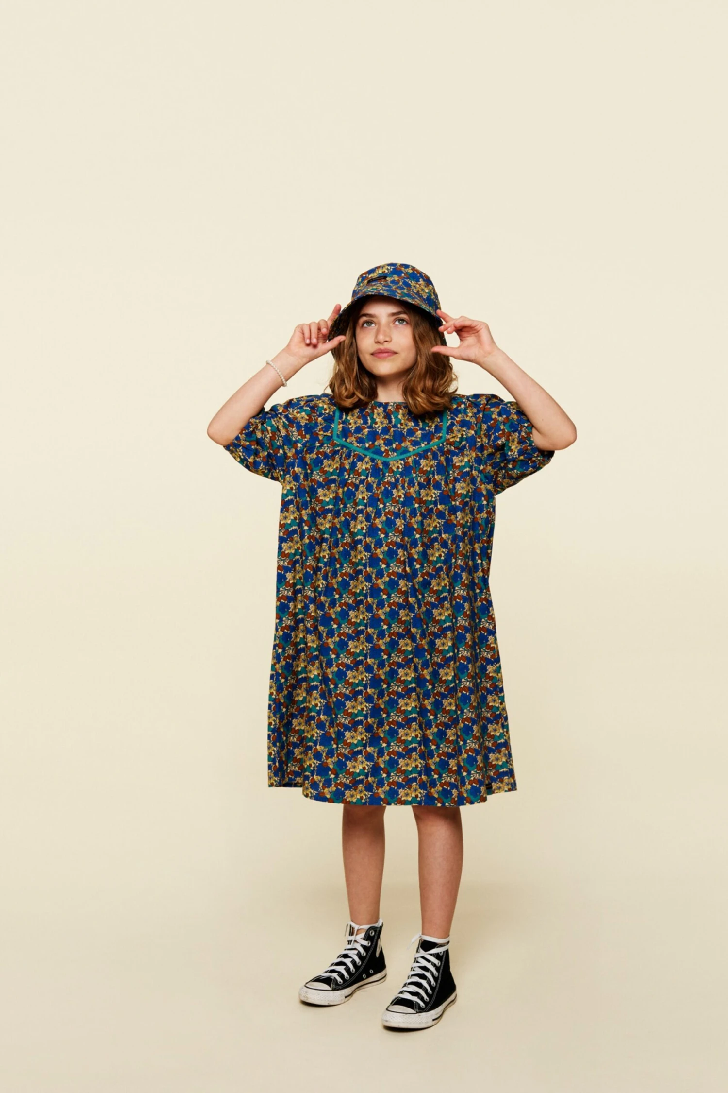 Robes Robe Maddy Enfants Ocre / Noisette 4 Robes Robe Maddy Enfants Ocre / Noisette – Image 2