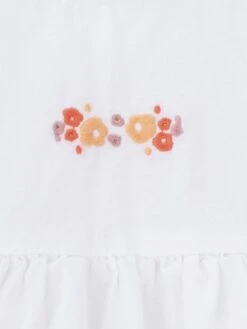 Robes Et Jupes Robe Poppy Enfants Blanc -Joli Mode Soldes Magasin 9b79cb24b46058d670f0fc213432e464