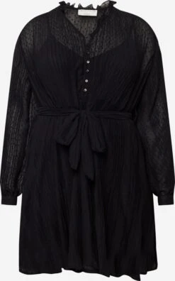 Robes Fluides Robe-chemise Hilka Femme Noir