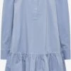 Robes Fluides Robe-chemise Femme Bleu Fumé -Joli Mode Soldes Magasin 9db1f7442fb208dc9752ebcd8d9b1d99