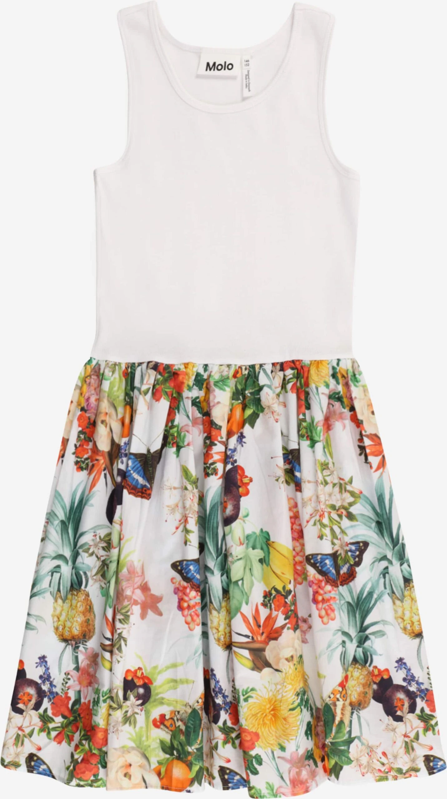 Molo Robes Robe Cassandra Enfants Blanc 3 Molo Robes Robe Cassandra Enfants Blanc