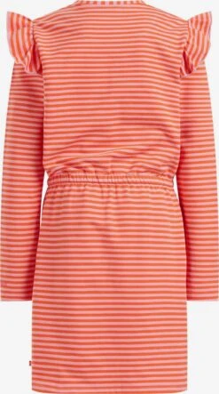 WE FASHION Robes Robe Enfants Orange / Rose Clair -Joli Mode Soldes Magasin 9fde29178188ab94d39ef6324bf7d4eb