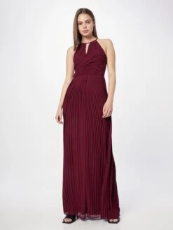 TFNC Robes De Soirée Robe De Soirée SIDONY Femme Bourgogne -Joli Mode Soldes Magasin a1a8cd1875784f56e91238788d323c6b