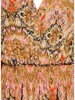 Zizzi Robes Fluides Robe-chemise Ruth Femme Marron -Joli Mode Soldes Magasin a3bdbede87fbfc2b7d1202068323e125