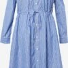 Robes Fluides Robe-chemise Femme Bleu 2 Robes Fluides Robe-chemise Femme Bleu -Joli Mode Soldes Magasin a609e362d178457f6cffc479e7b0b997
