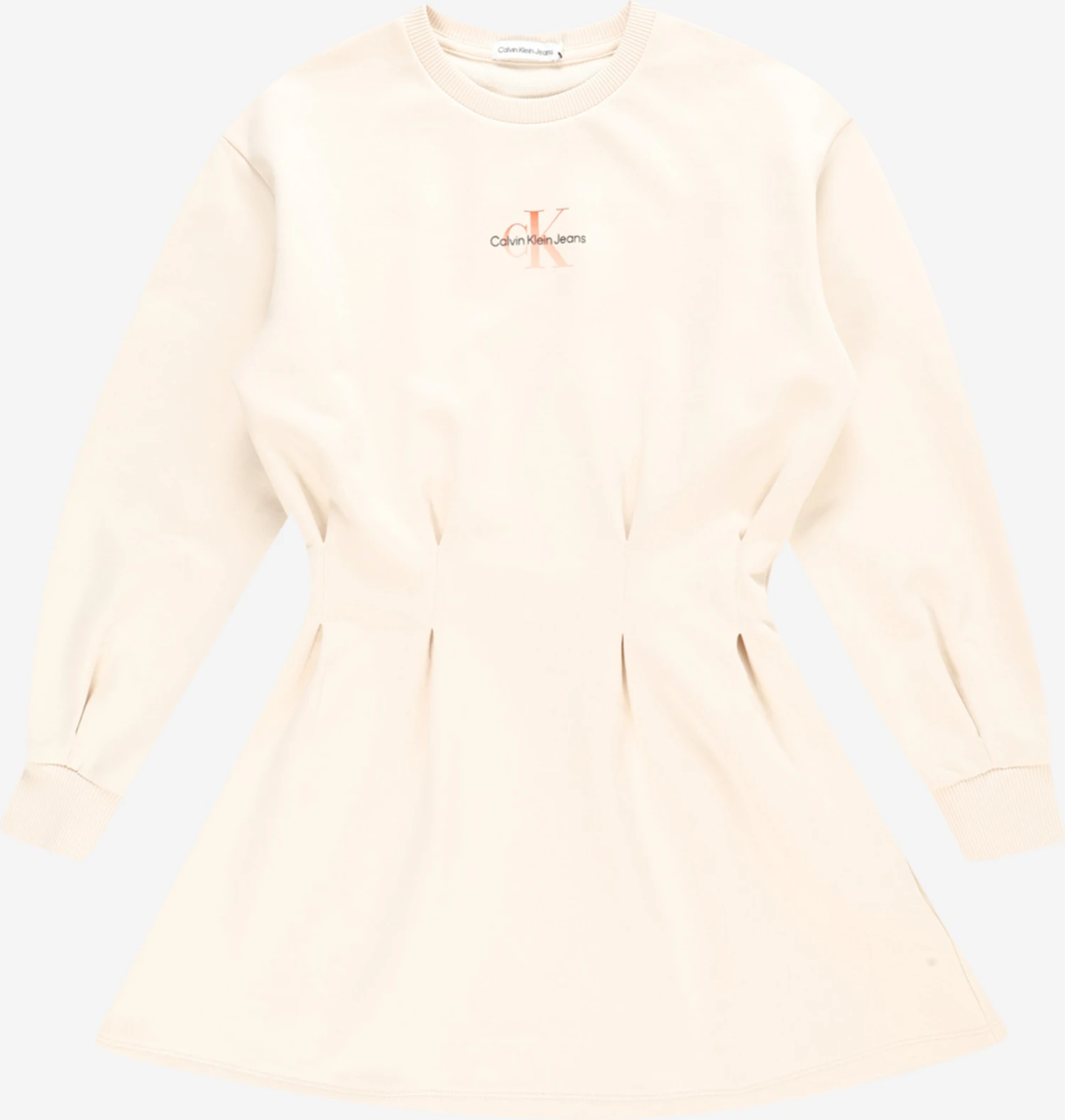 Calvin Klein Jeans Robes Robe Enfants Beige 3 Calvin Klein Jeans Robes Robe Enfants Beige