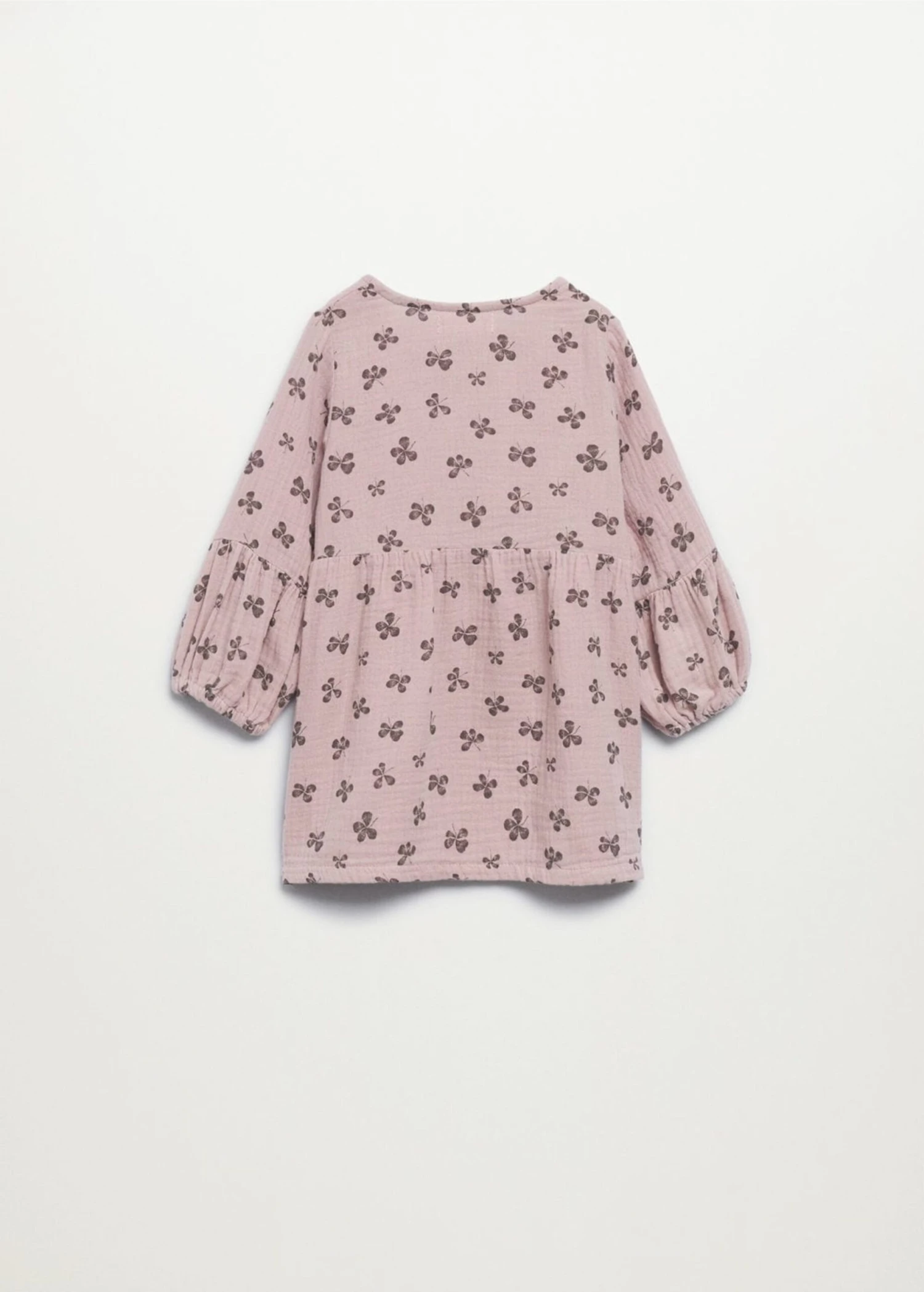 Mango Kids Robes Robe Emily Enfants Rose Ancienne 4 Mango Kids Robes Robe Emily Enfants Rose Ancienne – Image 2