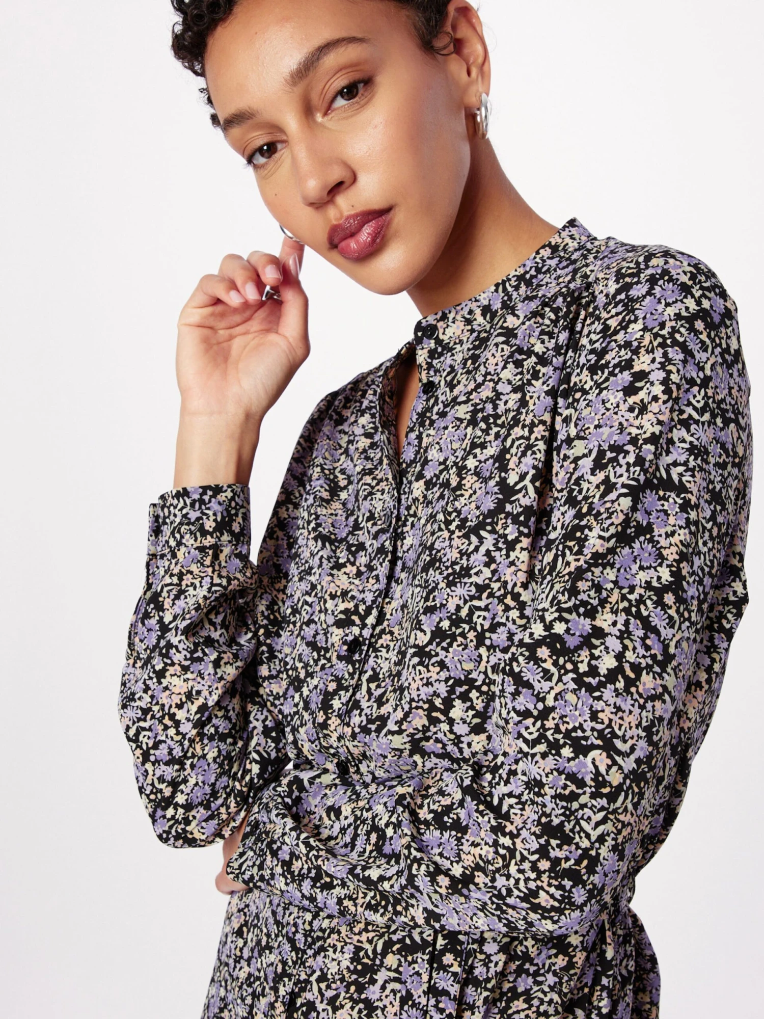 Robes Fluides Robe-chemise Valsi Femme Mélange De Couleurs 8 Robes Fluides Robe-chemise Valsi Femme Mélange De Couleurs – Image 6