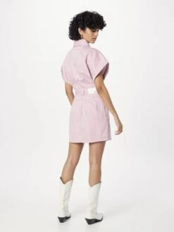 Patrizia Pepe Robes Fluides Robe-chemise Femme Rose -Joli Mode Soldes Magasin a84e68673f4cb3b4177fd75783a5a310