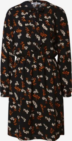 About You Robes Fluides Robe-chemise Carolina Femme Noir