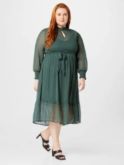 Robes Fluides Robe-chemise Thassia Femme Vert -Joli Mode Soldes Magasin ac56d9f8440adda3a25ad3c471486c23