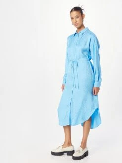 Soft Rebels Robes Fluides Robe-chemise Freedom Femme Bleu Clair -Joli Mode Soldes Magasin acaf1a3da19e8f00e97c7e6a2ce1ad44