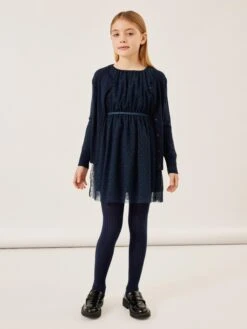 NAME IT Robes Robe Vaboss Spencer Enfants Saphir -Joli Mode Soldes Magasin afc70540562cdcd21c0d67ec77e91d8f