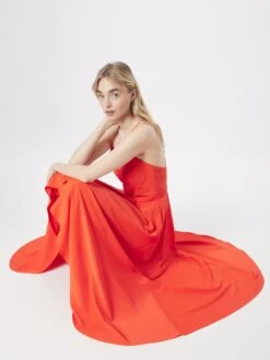 Vera Mont Robes De Soirée Robe De Soirée Femme Orange -Joli Mode Soldes Magasin b25bdd228aff7d7682dafd1186bc0ab9