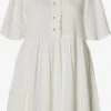 Selected Femme Robes Fluides Robe-chemise ELISA Femme Blanc -Joli Mode Soldes Magasin b2de23d051b8a84d46527c8300cef5c8