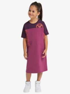 CARLO COLUCCI Robes Robe Canton Enfants Prune -Joli Mode Soldes Magasin b334a4c43f9565479272f55c86476d01