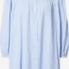 EDITED Robes Fluides Robe-chemise Debbie Femme Bleu Clair -Joli Mode Soldes Magasin b3bb217a5b427efffbc1e5cb82c8d4fc