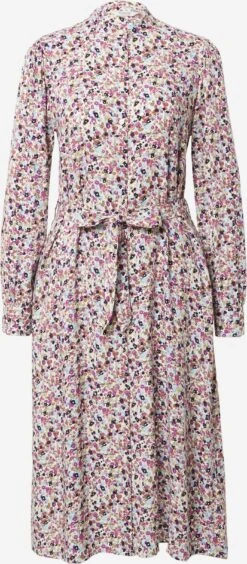 B.young Robes Fluides Robe-chemise Josa Femme Violet Foncé