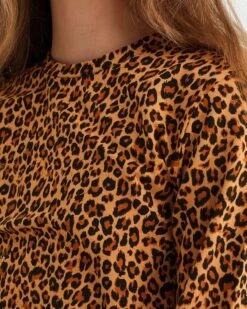 WE FASHION Robes Robe Enfants Marron -Joli Mode Soldes Magasin b756bc4a41ca654e5e6dada904bea3c4