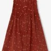 Robes Robe Tilda Enfants Rouge Rouille -Joli Mode Soldes Magasin b949f5359ccb6850866d8a78f9ca2c9a
