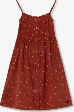 Robes Robe Tilda Enfants Rouge Rouille