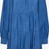 Y.A.S Robes Fluides Robe-chemise PALA Femme Bleu
