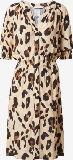 Coster Copenhagen Robes Fluides Robe-chemise Femme Beige / Sable