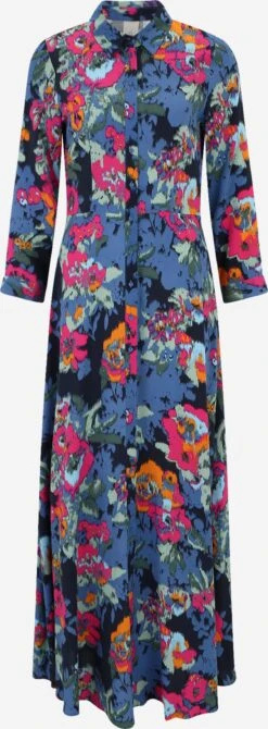 Robes Fluides Robe-chemise SAVANNA Femme Bleu