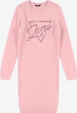 Guess Robes Robe Enfants Rose Pastel