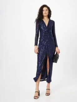 Robes De Soirée Robe De Soirée DULCI Femme Bleu Marine -Joli Mode Soldes Magasin c72dcaf16d9b87b4551f9dae1a85af10