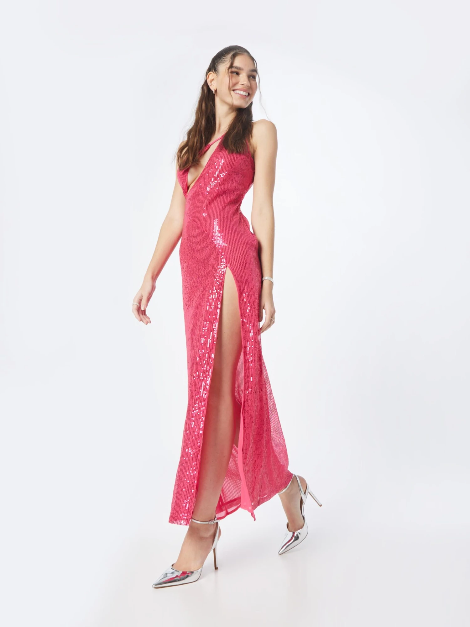 Robes De Soirée Robe De Soirée Fevan Femme Rose 7 Robes De Soirée Robe De Soirée Fevan Femme Rose – Image 5