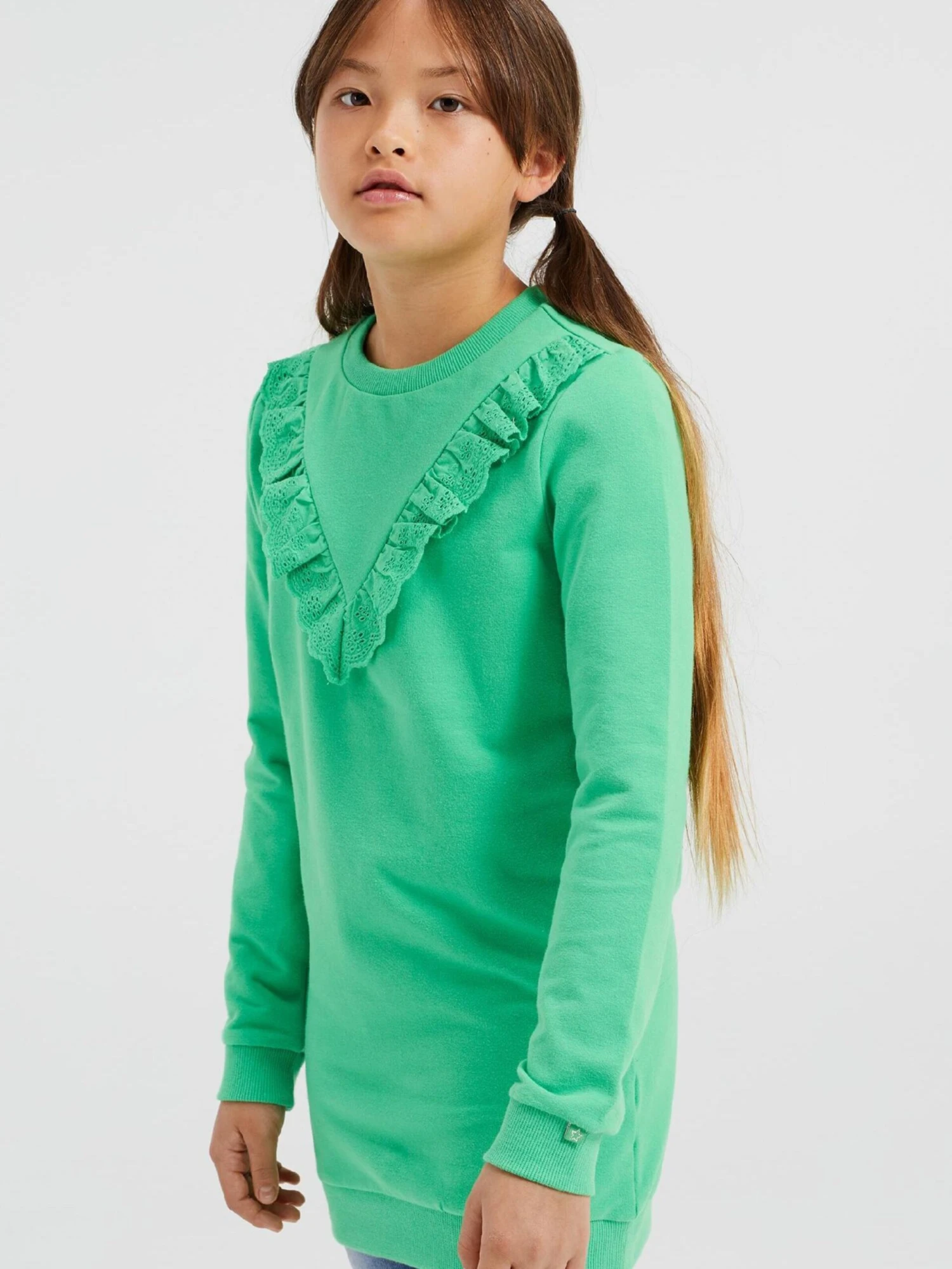 WE FASHION Robes Robe Enfants Vert 5 WE FASHION Robes Robe Enfants Vert â Image 3