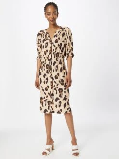 Coster Copenhagen Robes Fluides Robe-chemise Femme Beige / Sable -Joli Mode Soldes Magasin ce09306c790e0d002b124684ac842d2f