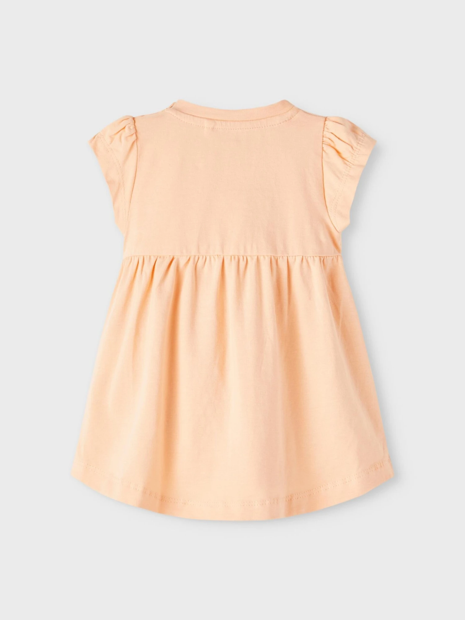 NAME IT Robes Et Jupes Robe FAHRA Enfants Corail / Pêche / Blanc 5 NAME IT Robes Et Jupes Robe FAHRA Enfants Corail / Pêche / Blanc – Image 3