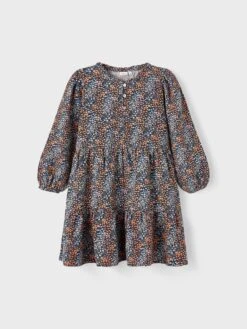 NAME IT Robes Robe Tammi Enfants Bleu Marine -Joli Mode Soldes Magasin d3ed0ec7a1c66800bfd4199310b4c85b
