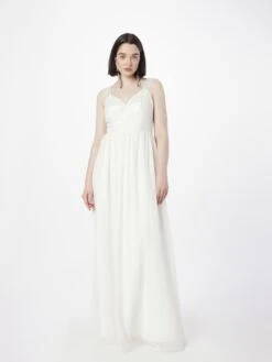 Robes De Soirée Robe De Soirée Femme Crème -Joli Mode Soldes Magasin d80828e61e35dc7823b159754eb871e0