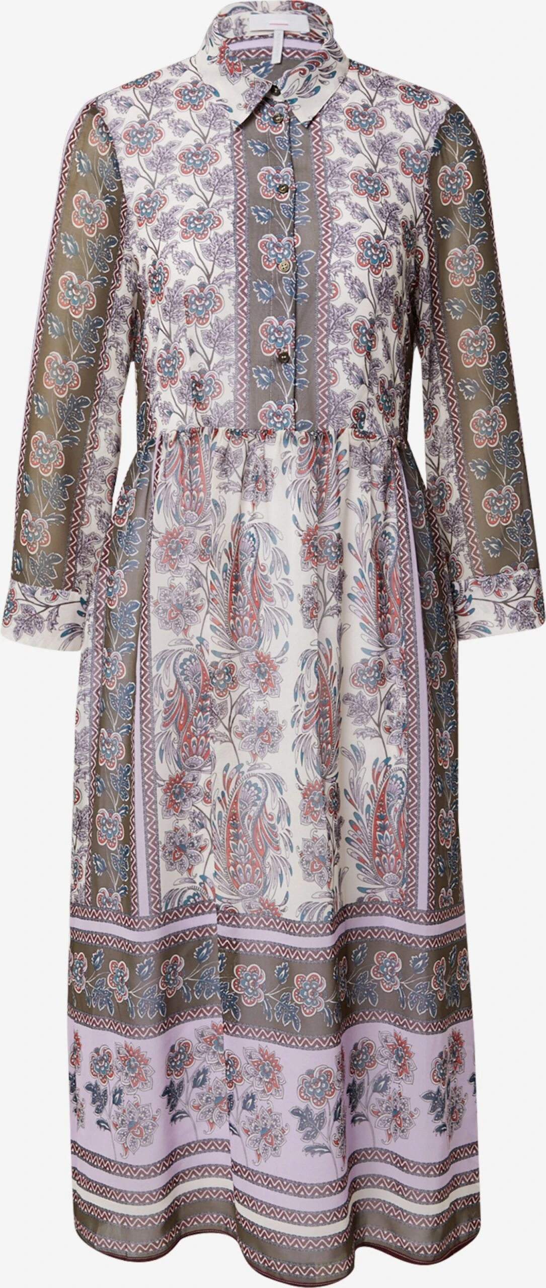 CINQUE Robes Fluides Robe-chemise DAVI Femme Mélange De Couleurs 3 CINQUE Robes Fluides Robe-chemise DAVI Femme Mélange De Couleurs